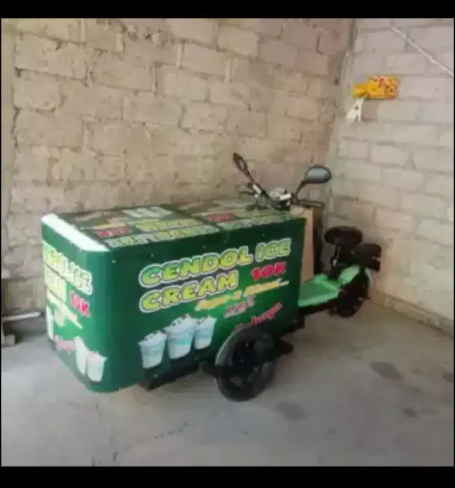 Gerobak sepeda listrik