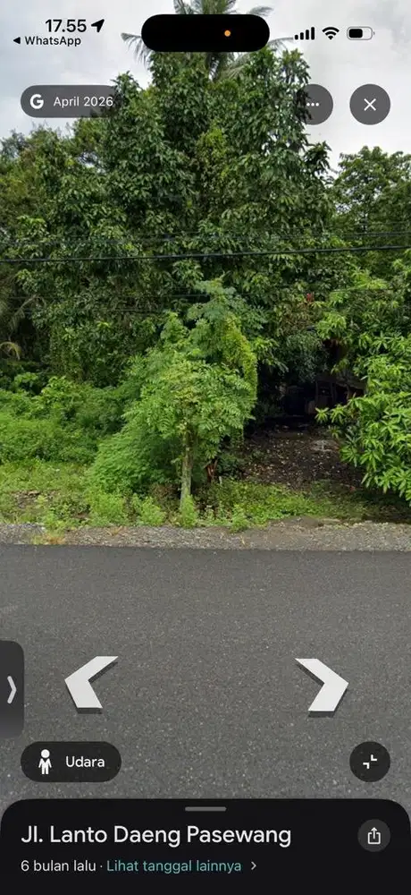Disewakan tanah kosong lokasi strtegis