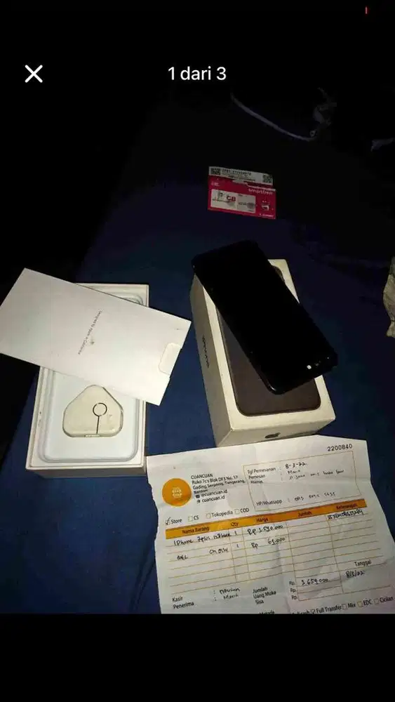 Iphone 7+ black 128gb