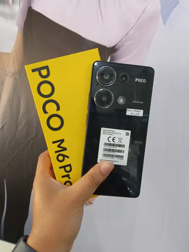 Poco m6 pro ram 8/256 second