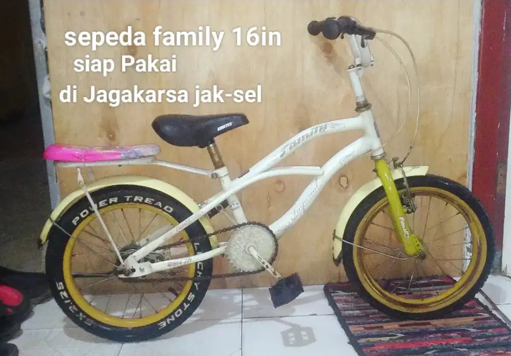 Sepeda mini Family 16in.siap pakai di Jagakarsa Jakarta Selatan