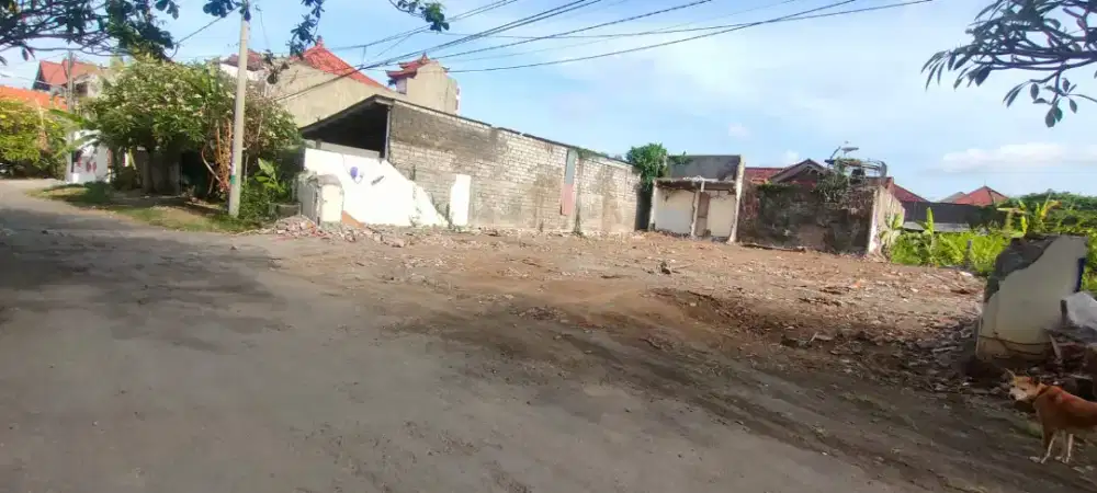 Tanah kosong 200 m2 premium di Jl Pemuda Renon Denpasar Bali