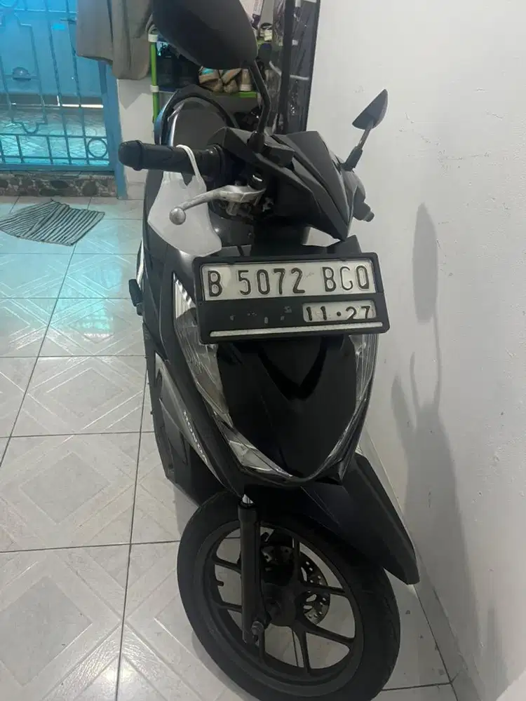 Di jual honda beat deluxe iss 2022 lengkap pajak on