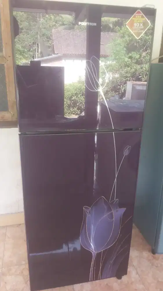 Kulkas polytron 2 pintu normal gratis antar