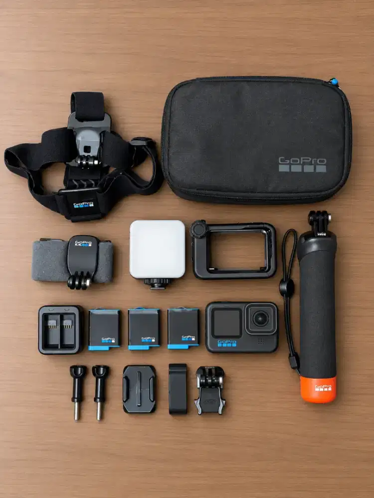 Kamera GoPro HERO 10 Fullset + Aksesoris