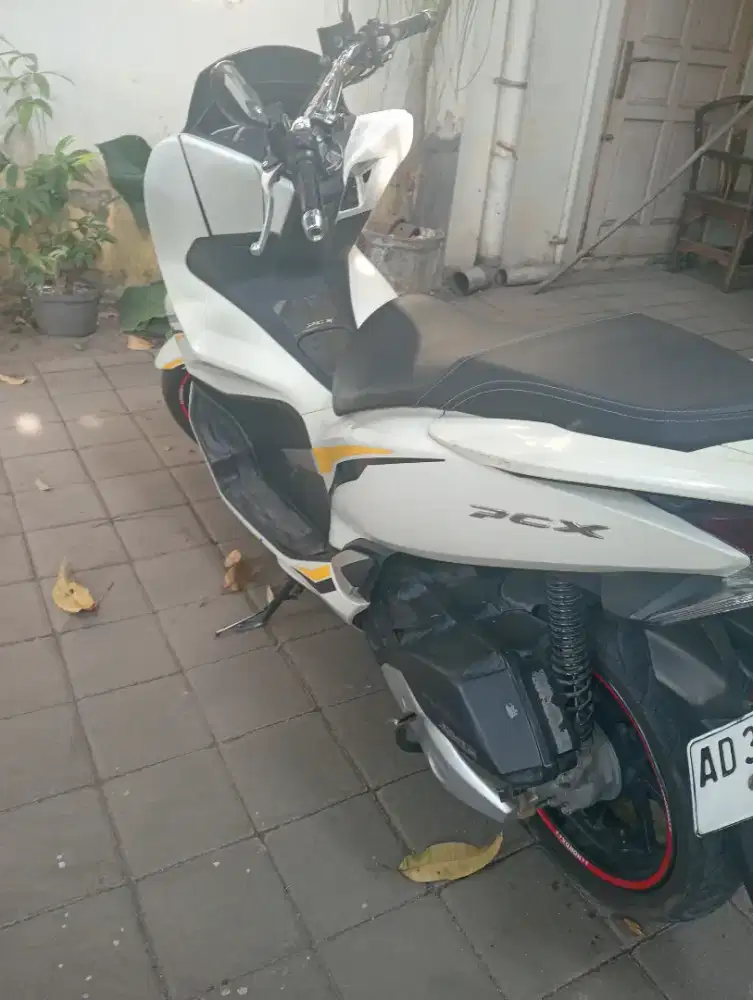 PCX warna putih favorit