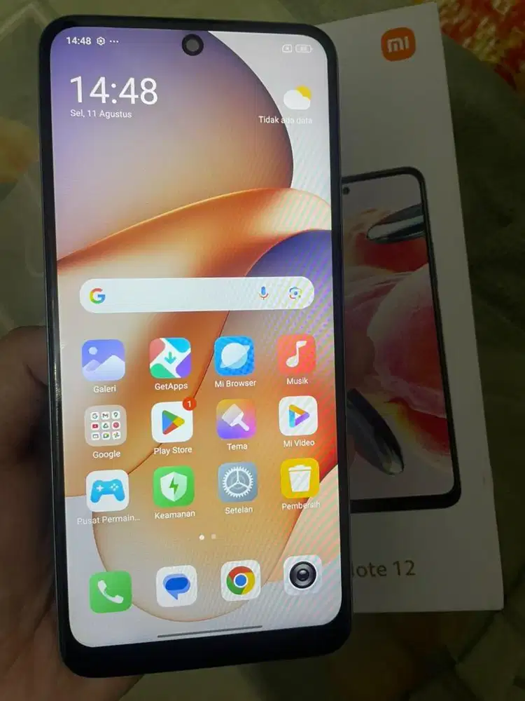 Jual Cepat xiaomi note 12 6/128 Lengkap minus