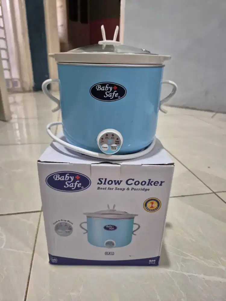 SLOW COOKER 0,8 L BABY SAFE