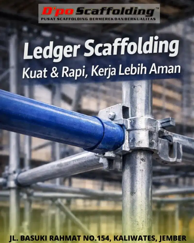 Ladder scaffolding tinggi 90