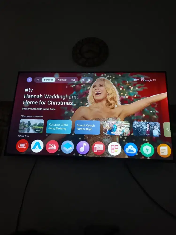 Tv tcl 43inc google tv 4k
