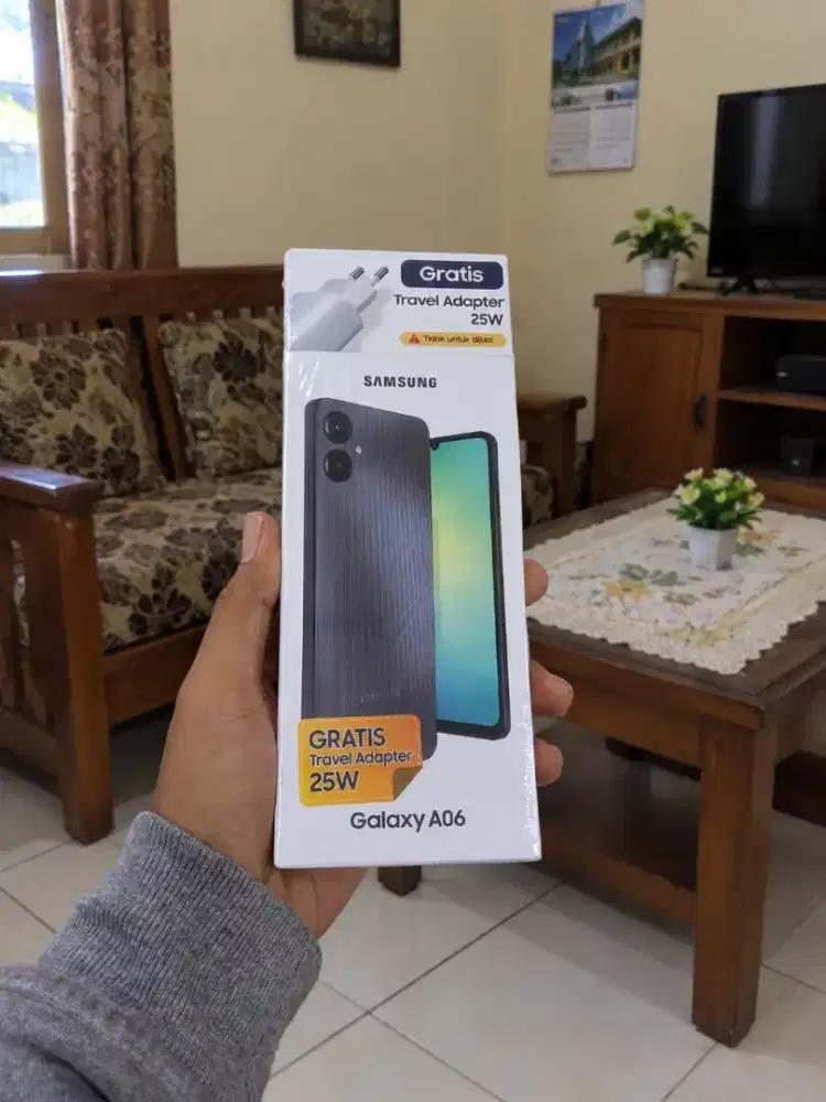 Berminat silahkan WA Samsung Galaxy A06 4/64 Garansi resmi 1thn