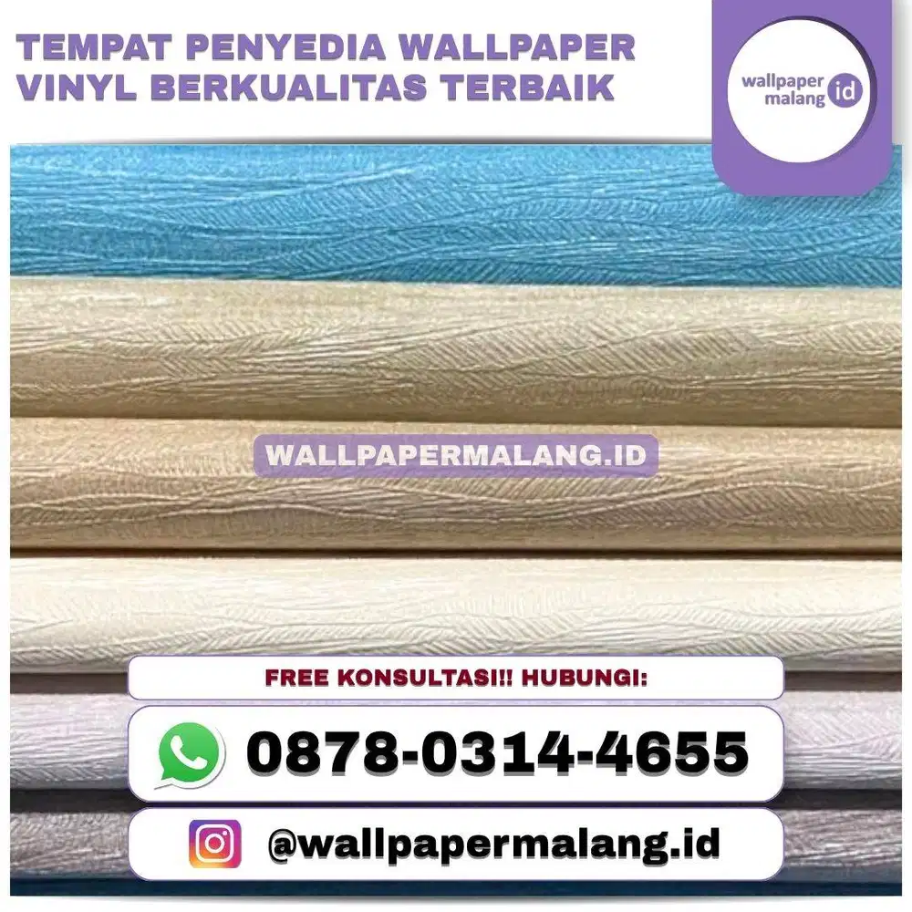 TEMPAT PENYEDIA WALLPAPER VINYL BERKUALITAS TERBAIK