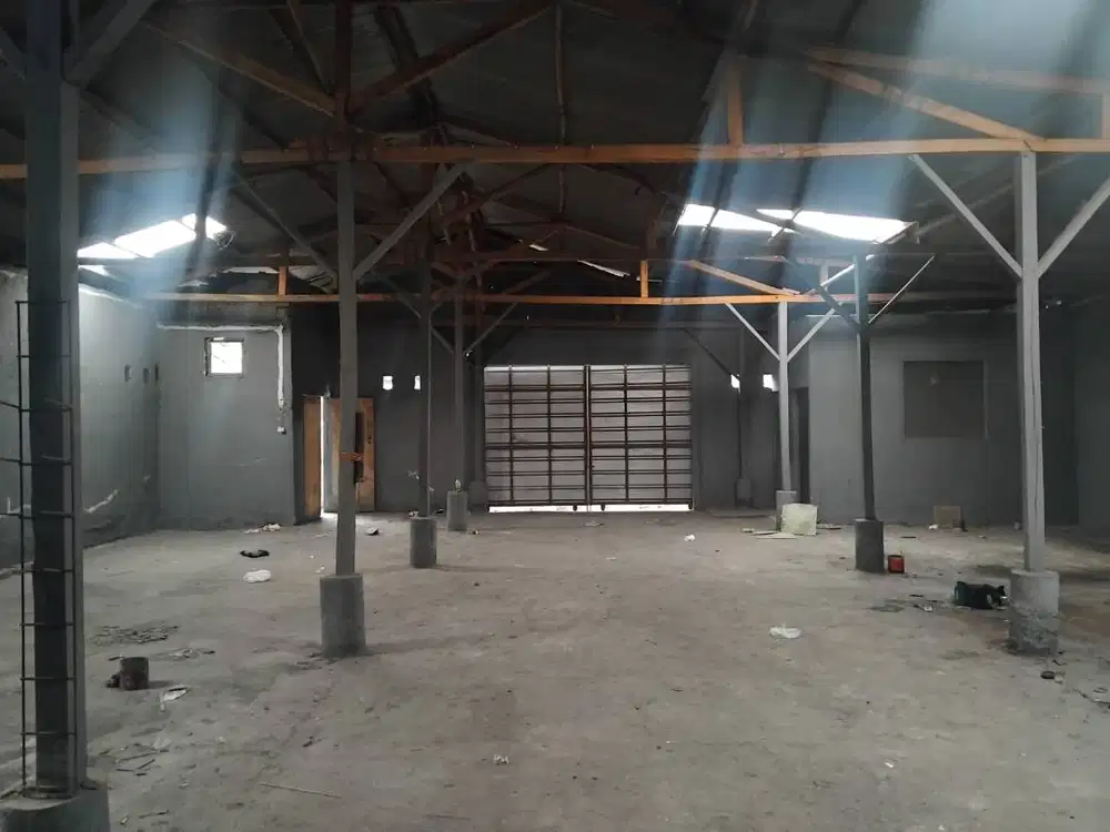 Gudang cocok untuk konveksi, bengkel, workshop, dll