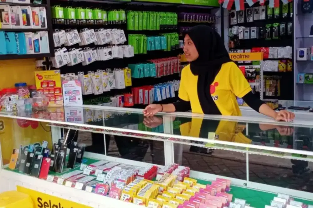 Dibutuhkan karyawati konter pulsa