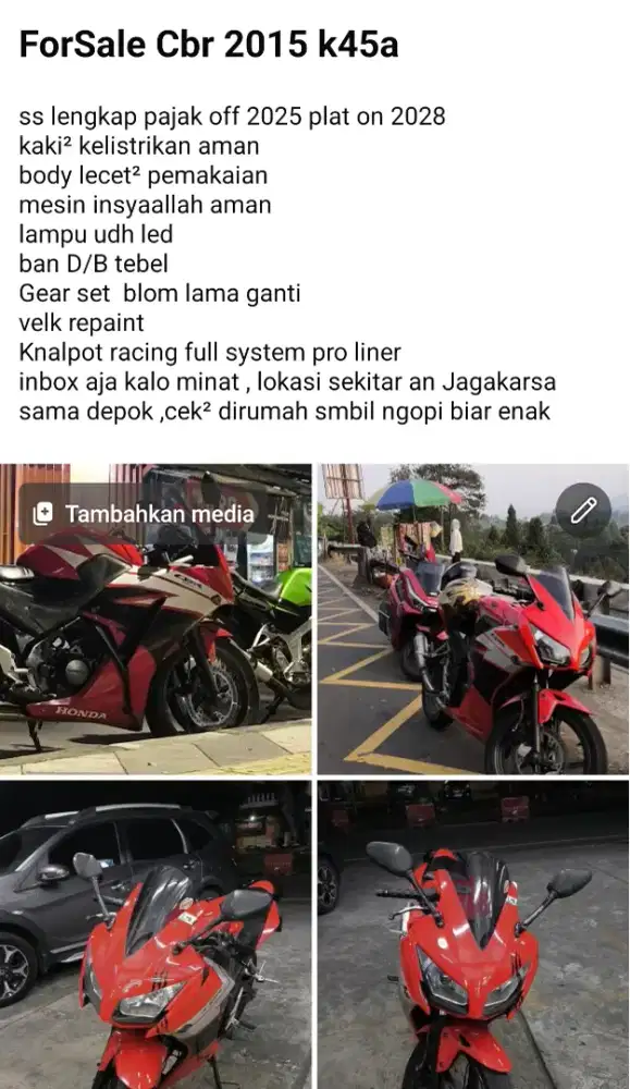 cbr 150r tahun 2015