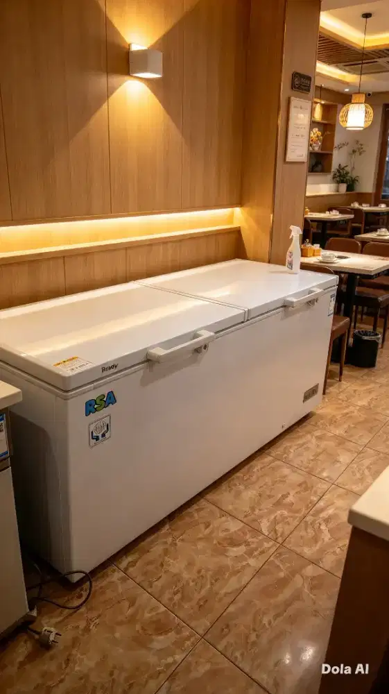 freezer box 600L RSA