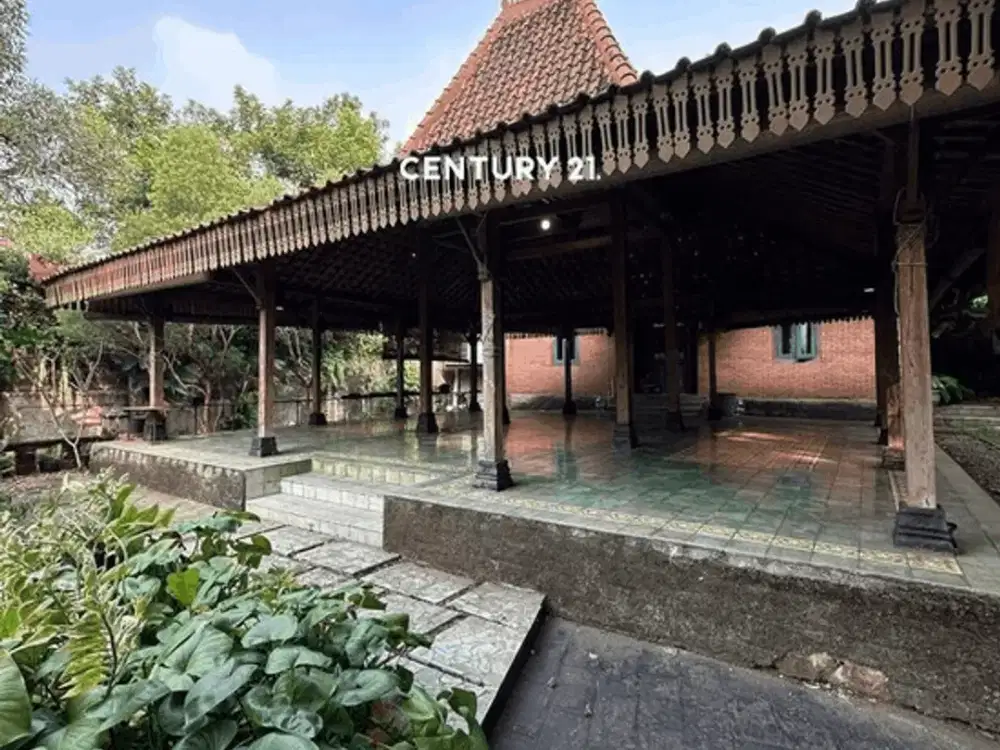 Rumah Joglo Dengan Pendopo Tanah Luas Cocok Untuk Usaha UT 14316