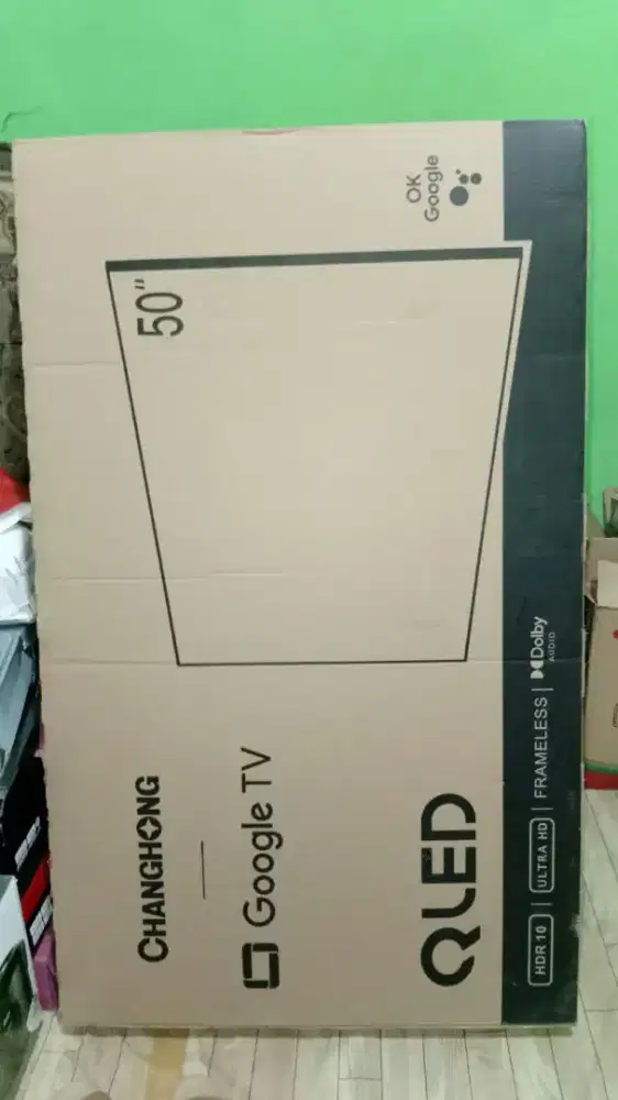 Qled Changhong google tv 50