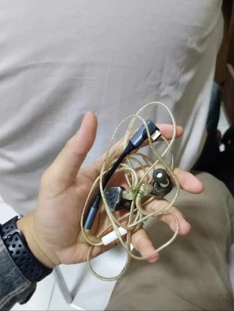 Headzet iem pro kz1