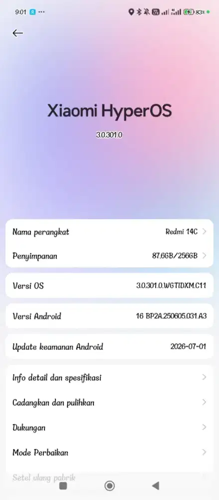 Redmi14C  8/256