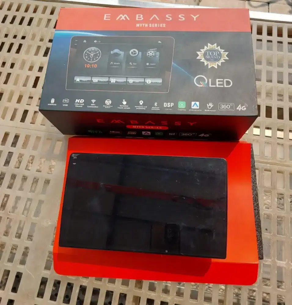 Heas Unit Android 9inch Embassy 64GB/128GB