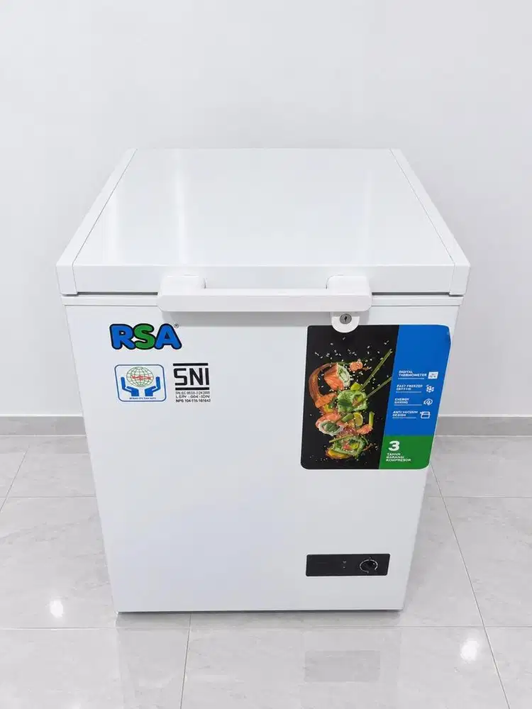 Jual freezer rsa 100 liter murah