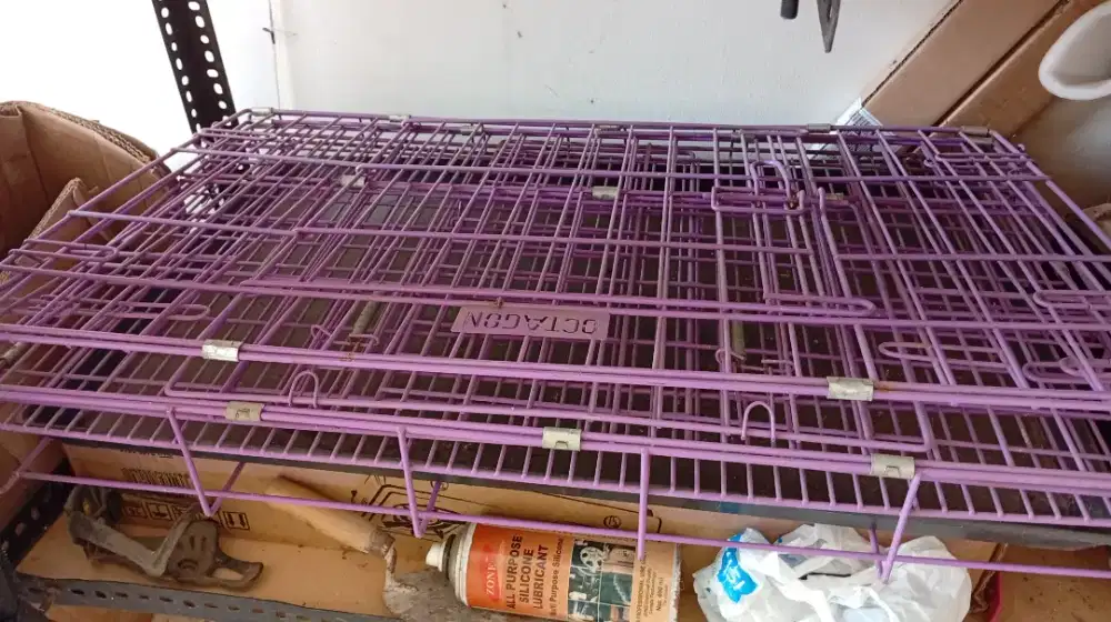 Jual kandang octagon 75x48x57 second like new