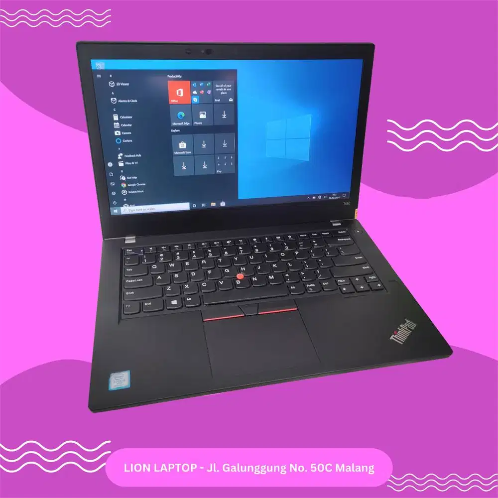 RAM 8GB Core i5 gen 8 Lenovo Thinkpad T480 [07|10]