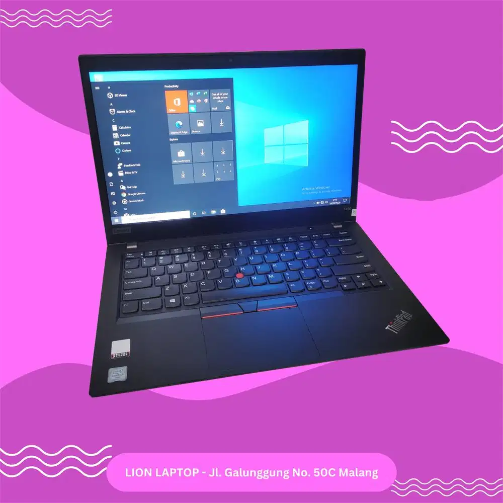 Core i7 gen 8 RAM 8GB SSD 256 Lenovo Thinkpad T490 [07|10]