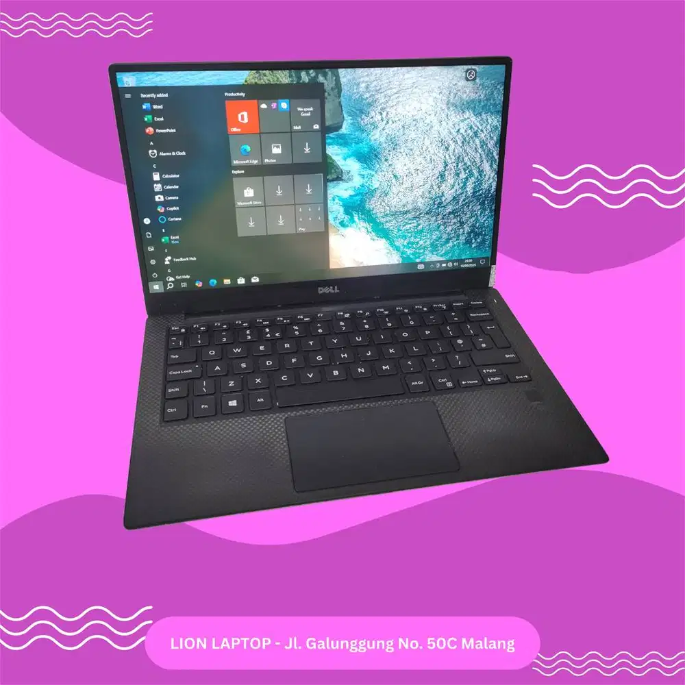 Slim & Ringan Core i7 RAM 8 SSD 256 DELL XPS 13 9360 [07|10]