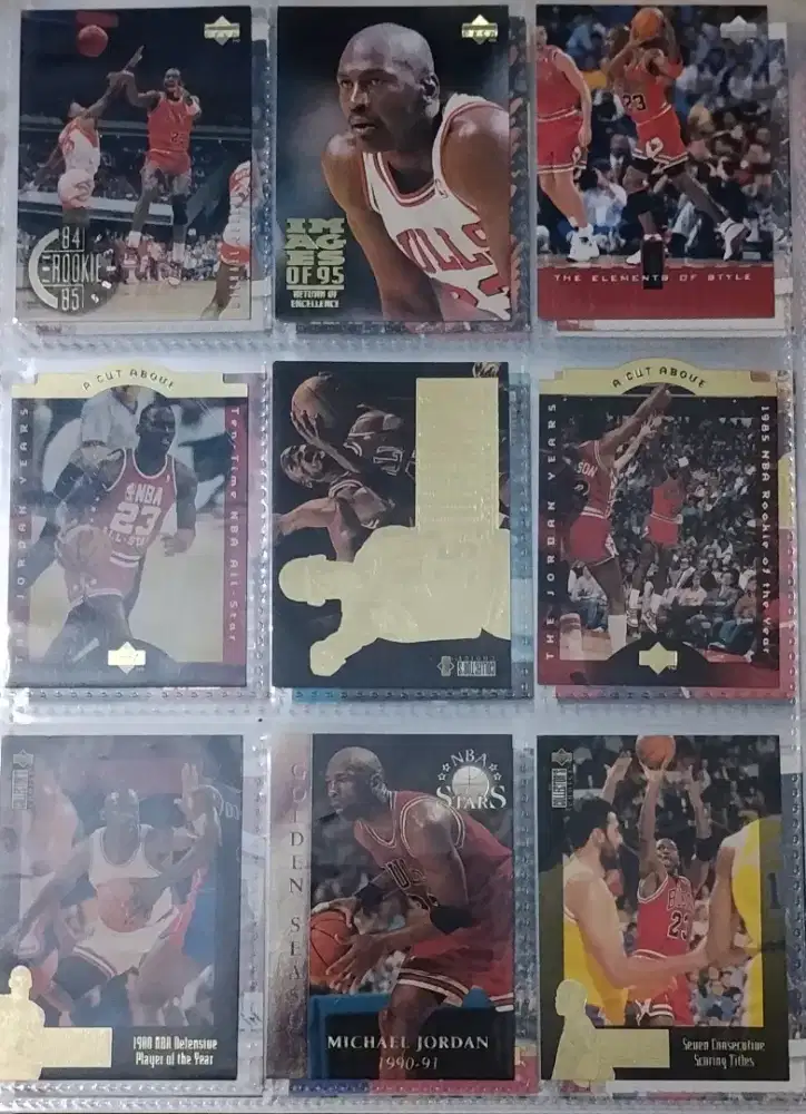 Kartu basket & kartu bola th 90an