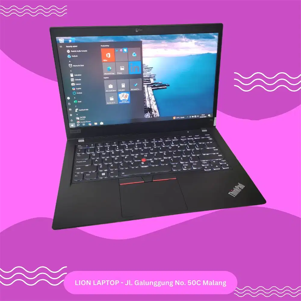 RYZEN 7 PRO-4750U (8 CORE) RAM 16GB Lenovo Thinkpad T14 [07|10]