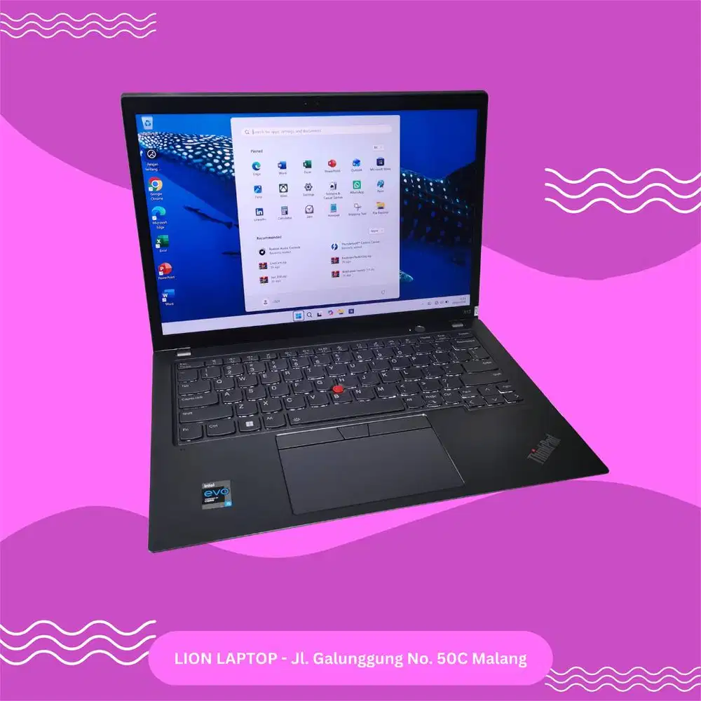 RAM 16GB i5 Gen 11 Body Auminium Lenovo Thinkpad X13 [07|10]