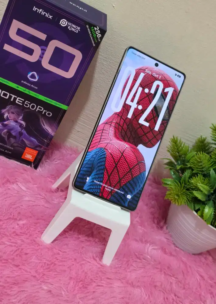 Infinix Note 50 Pro 256Gb Grey Mulus Fullset