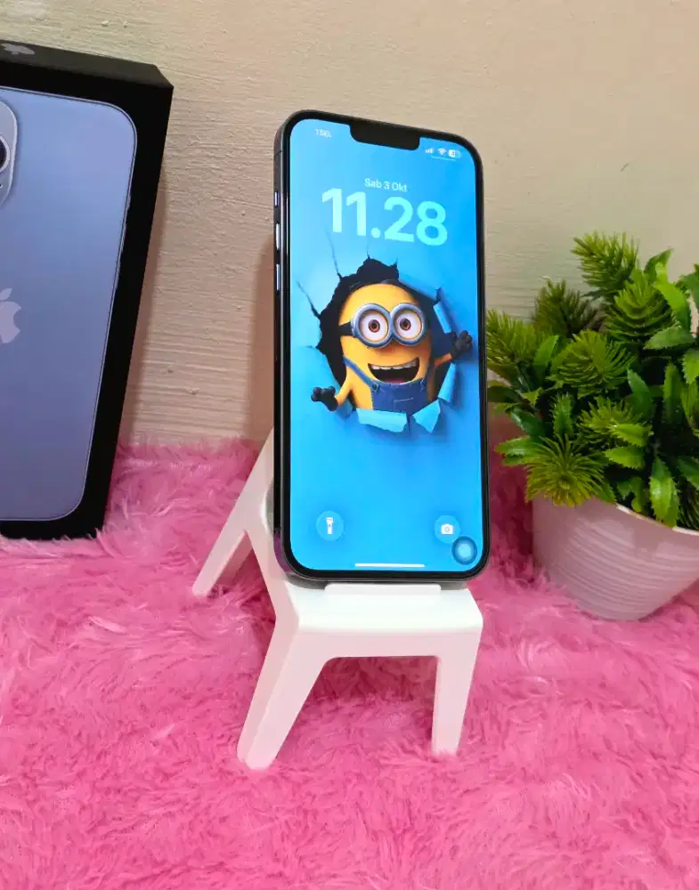 IPhone 13 Pro Max 256Gb Biru iBox Indo Resmi Seadanya