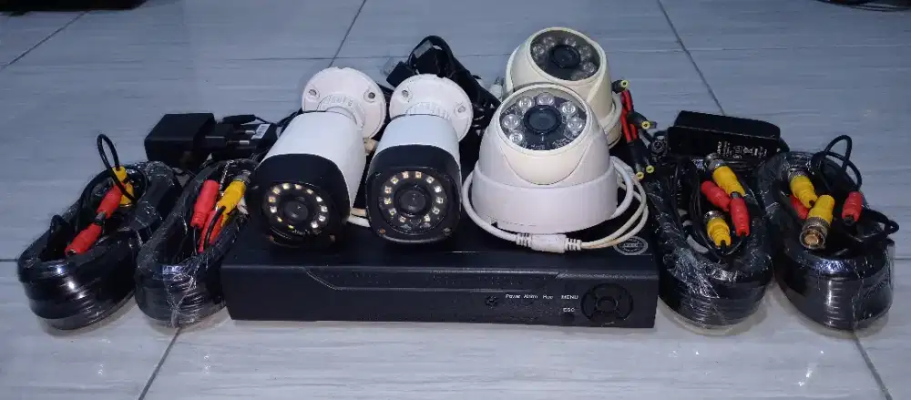 DVR cctv 16 channel 500GB fullset komplit