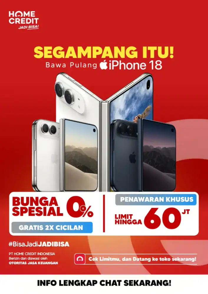 PRE ORDER IPHONE 18 PRO DAN PROMAX TELAH DIBUKA