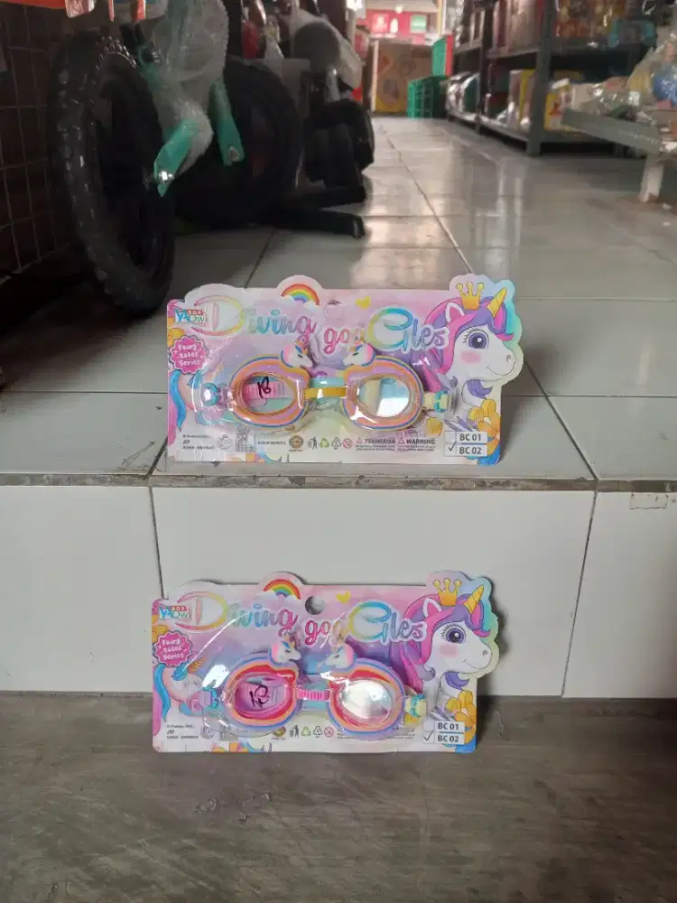 Mainan Anak kacamata renang unicorn