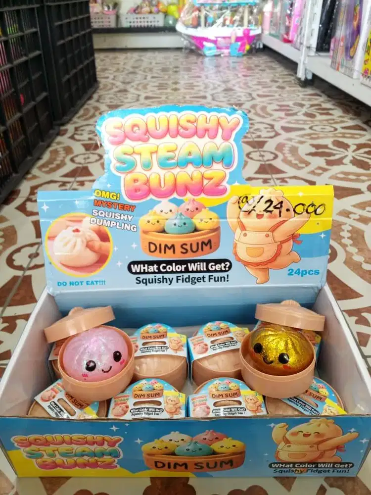 mainan anak squishy dumpling medium