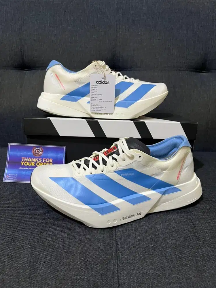 Sepatu Running Adidas Adizero Adios Pro 4 BNIB Original Fullset