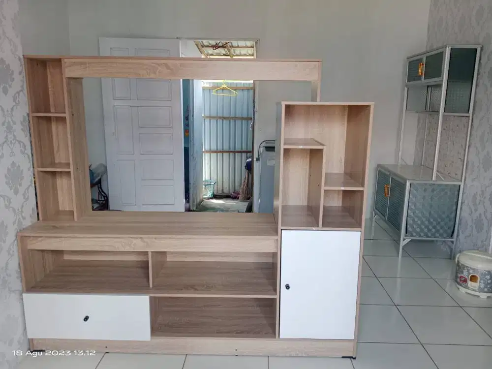 PROMO WALL TV MINIMALIS SALE GRATIS ANTAR TERMURAH TERLARIS
