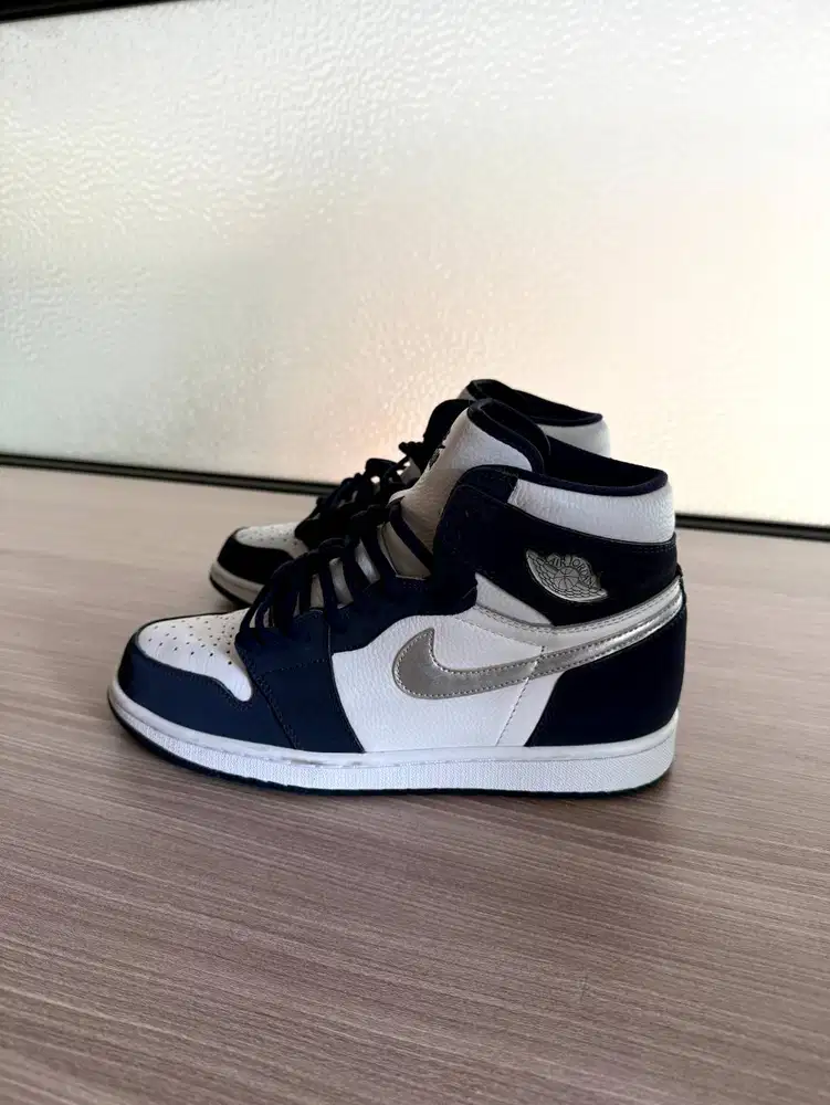Sepatu Air Jordan 1 Retro High OG CO.JP Midnight Navy - Size 31 Cm