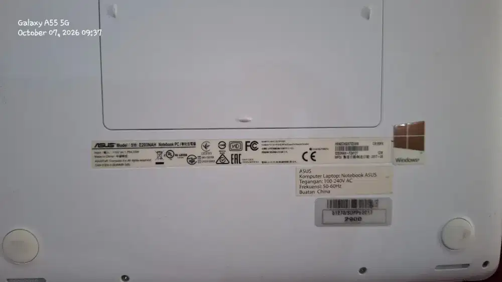 Dijual rugi Notebook PC Asus E203NAH