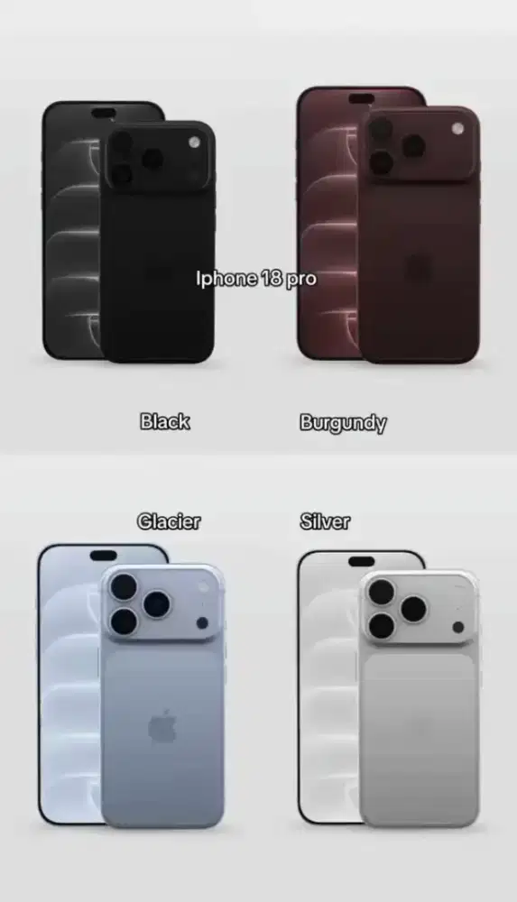 Pre order iphone 18 pro&promax cicilan 0%
