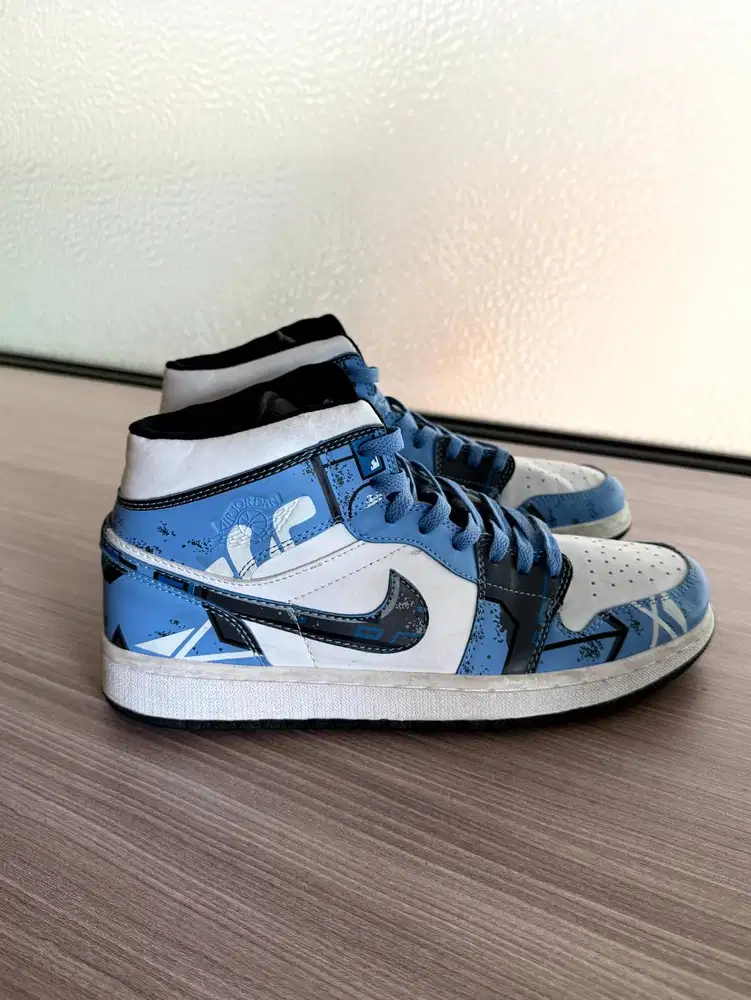 Sepatu Air Jordan 1 Mid SE Time Machine - Size 31 Cm