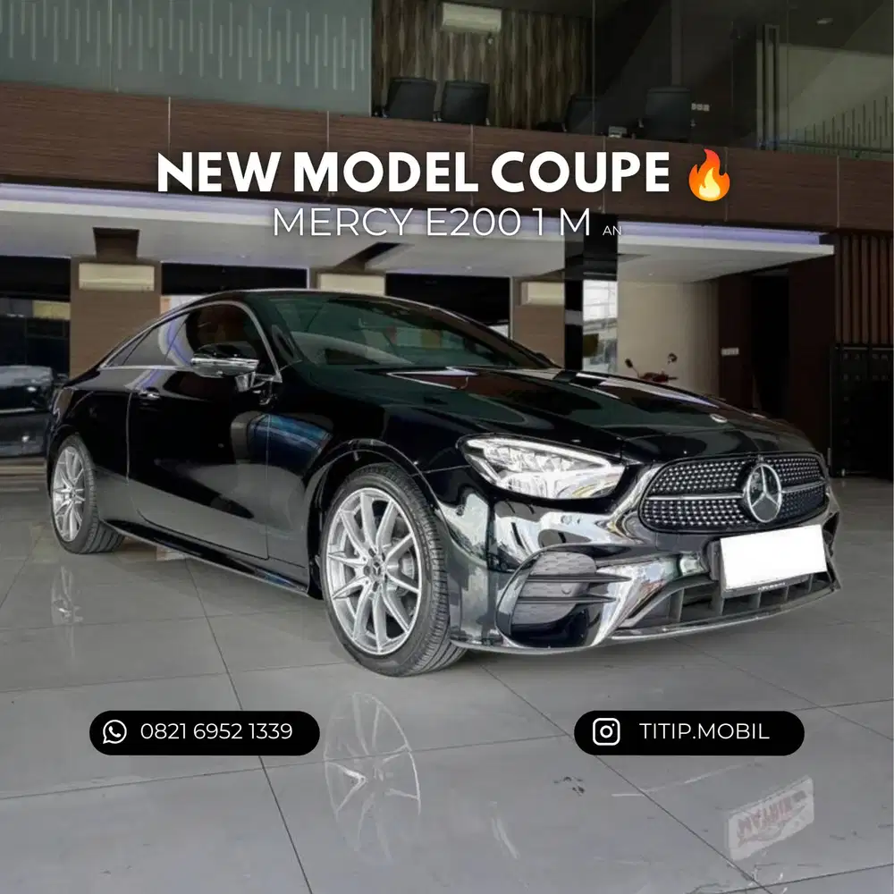 [TERMURAH] Mercedes-Benz E200 Coupe Facelift 2023