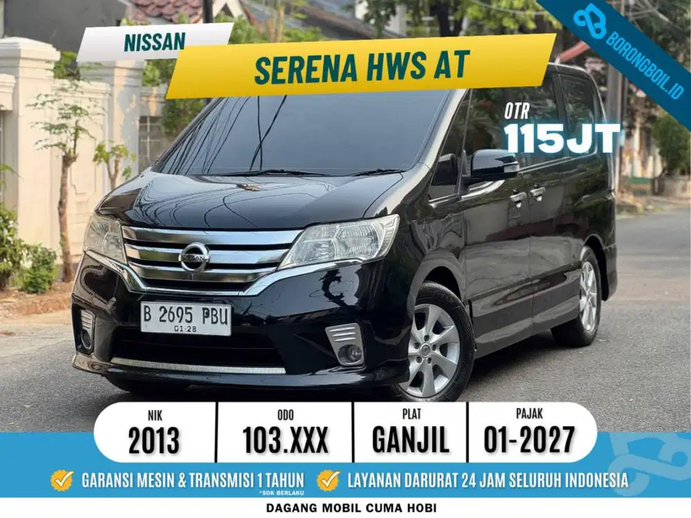 TERMURAH NISSAN SERENA HWS AT 2013