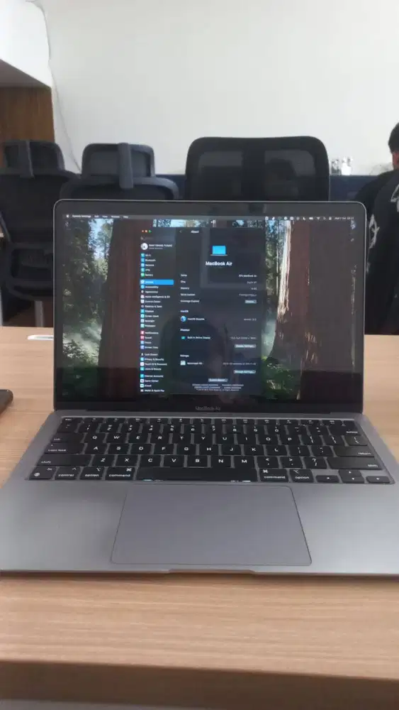 Macbook Air M1 2020 13inc RAM 8gb SSD 128gb
