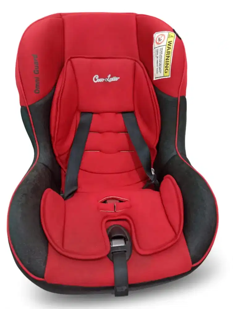 Cocolatte Omni Guard red and black car seat