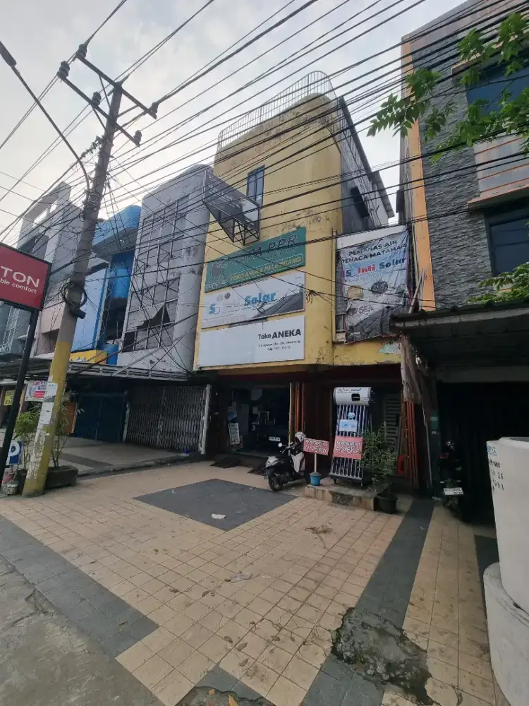 Disewakan ruko Luas strategis Dempo dekat Atmo sudirman sayangan pasar